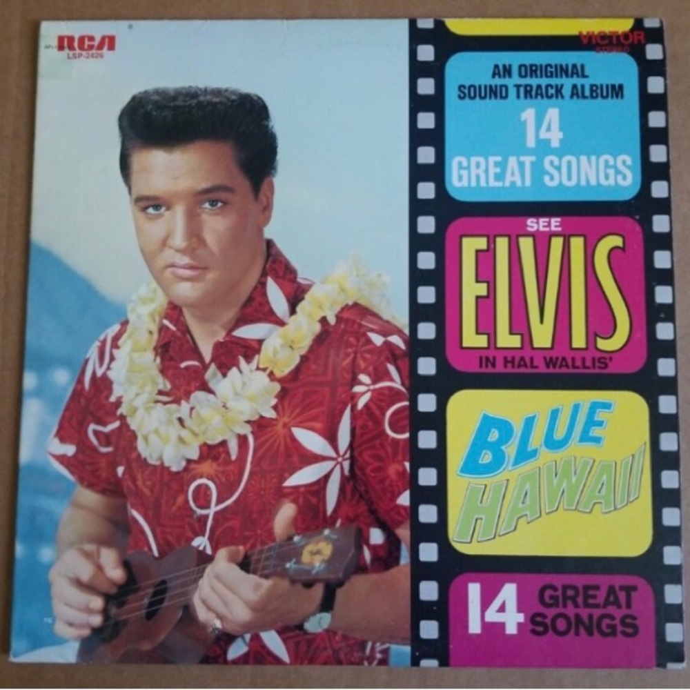Elvis Presley Blue Hawaii Sound Track Album